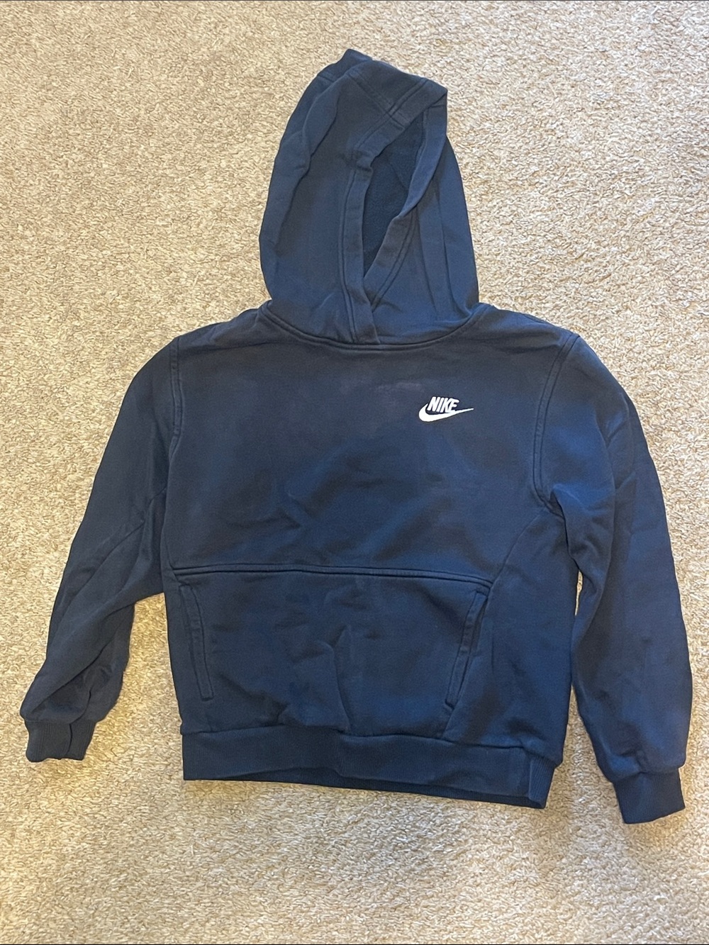 Nike Kids' black Pullover Hoodie
